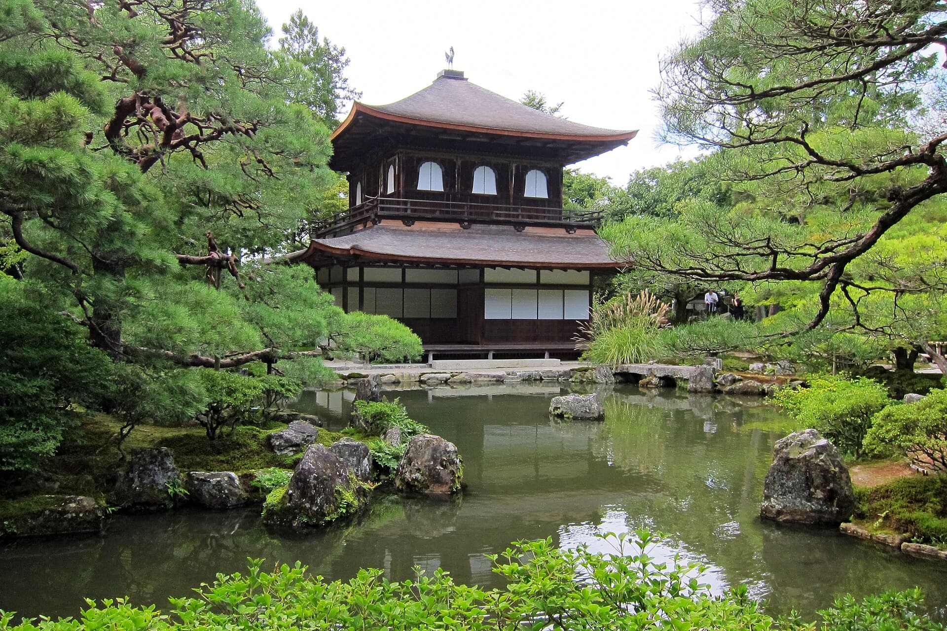El Pabellón de Plata de Ginkaku-ji y su jardín de arena, Kioto